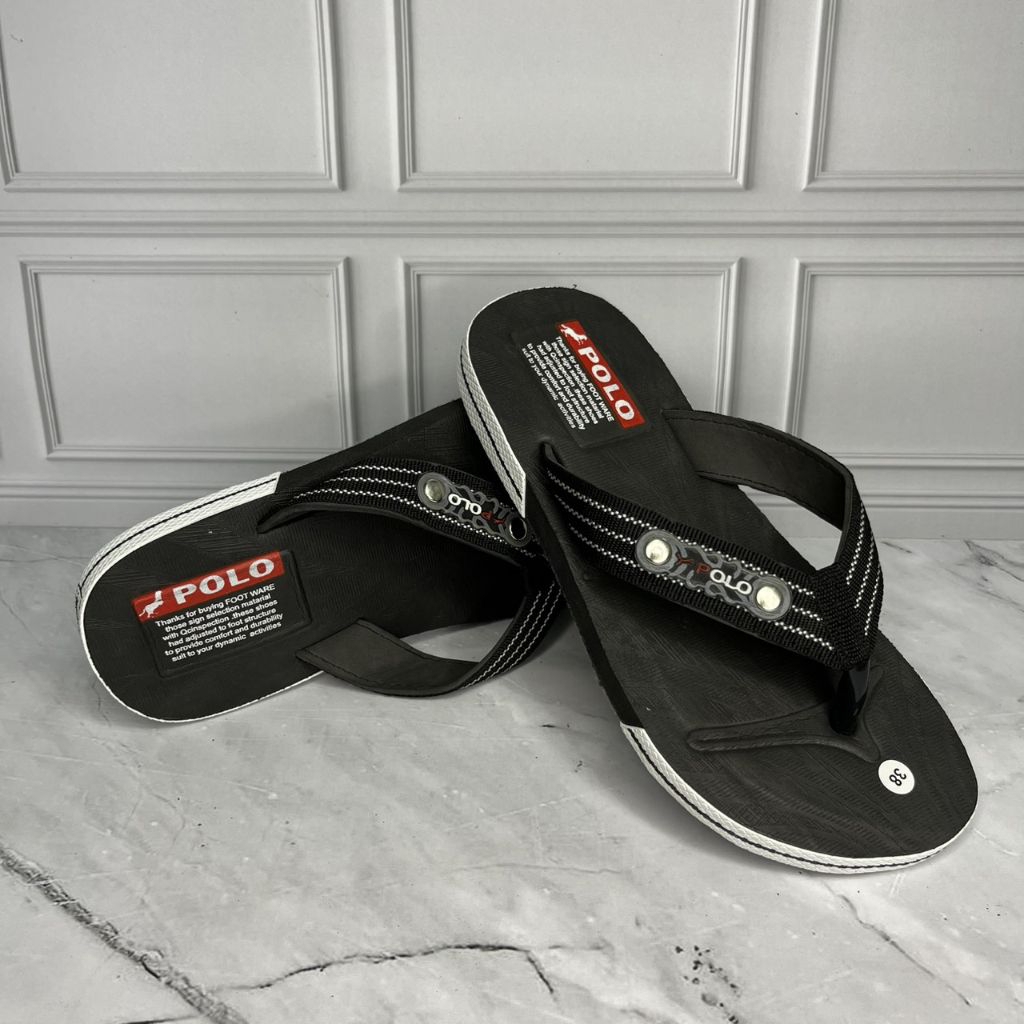 sandal jepit pria - sandal polo jepit pria sandal casual nyaman dipakai untuk pria - sandal POLO