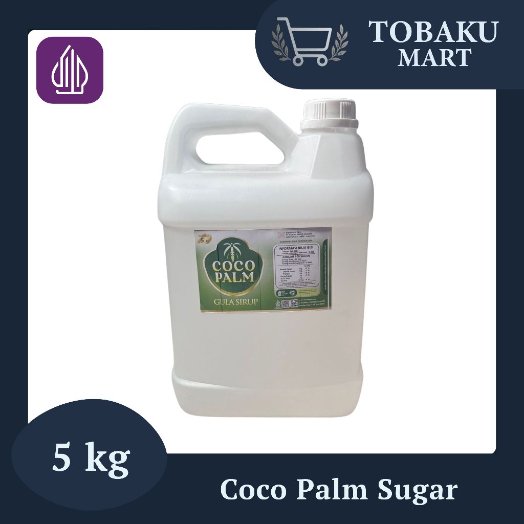 

GULA CAIR COCO PALM 5 KG / GULA FRUKTOSA CAIR MURNI UNTUK PEMANIS MINUMAN DAN MAKANAN / TEKSTUR CAIR PRAKTIS DAN RASA MANIS LEBIH KUAT DARI GULA PASIR / COCOK UNTUK MINUMAN KEKINIAN, DESSERT, DAN OLAHAN KUE