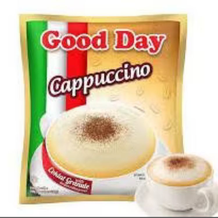 

good day kopi cappuccino with coklat granule (10's)