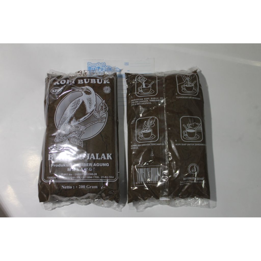 

Kopi Cap Burung Jalak Asli Malang 200gram