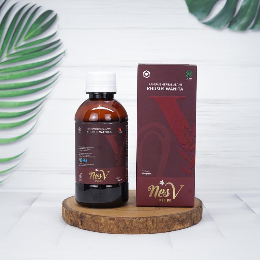 NES V HWI Original Asli Madu NesV Plus Jamu Herbal Kewanitaan