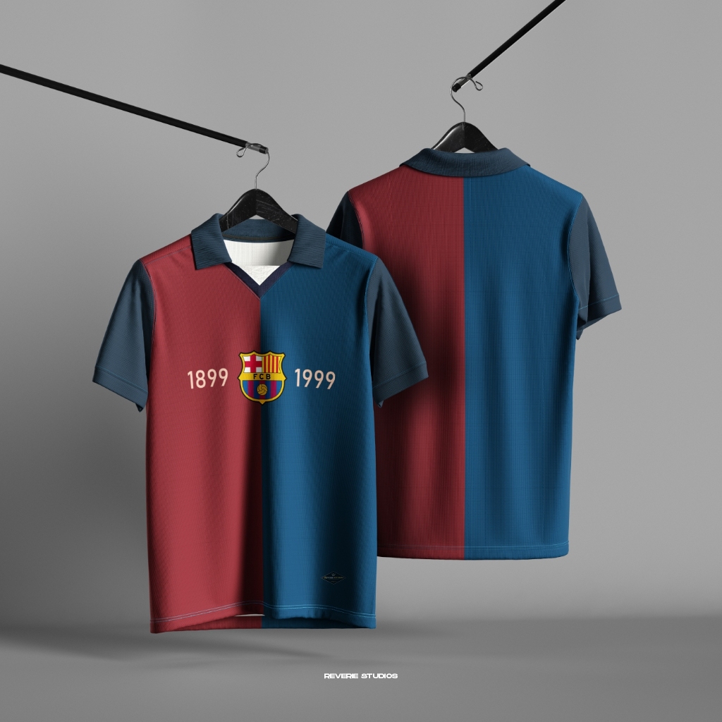 LOTFI SPORT JERSEY BARCELONA AWAY | JERSEY RETRO | JERSEY VINTAGE | JERSEY CASUAL