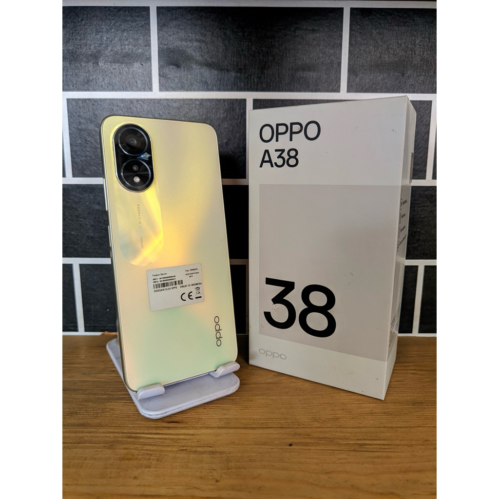 Oppo A38 4/128 Second Resmi Indonesia