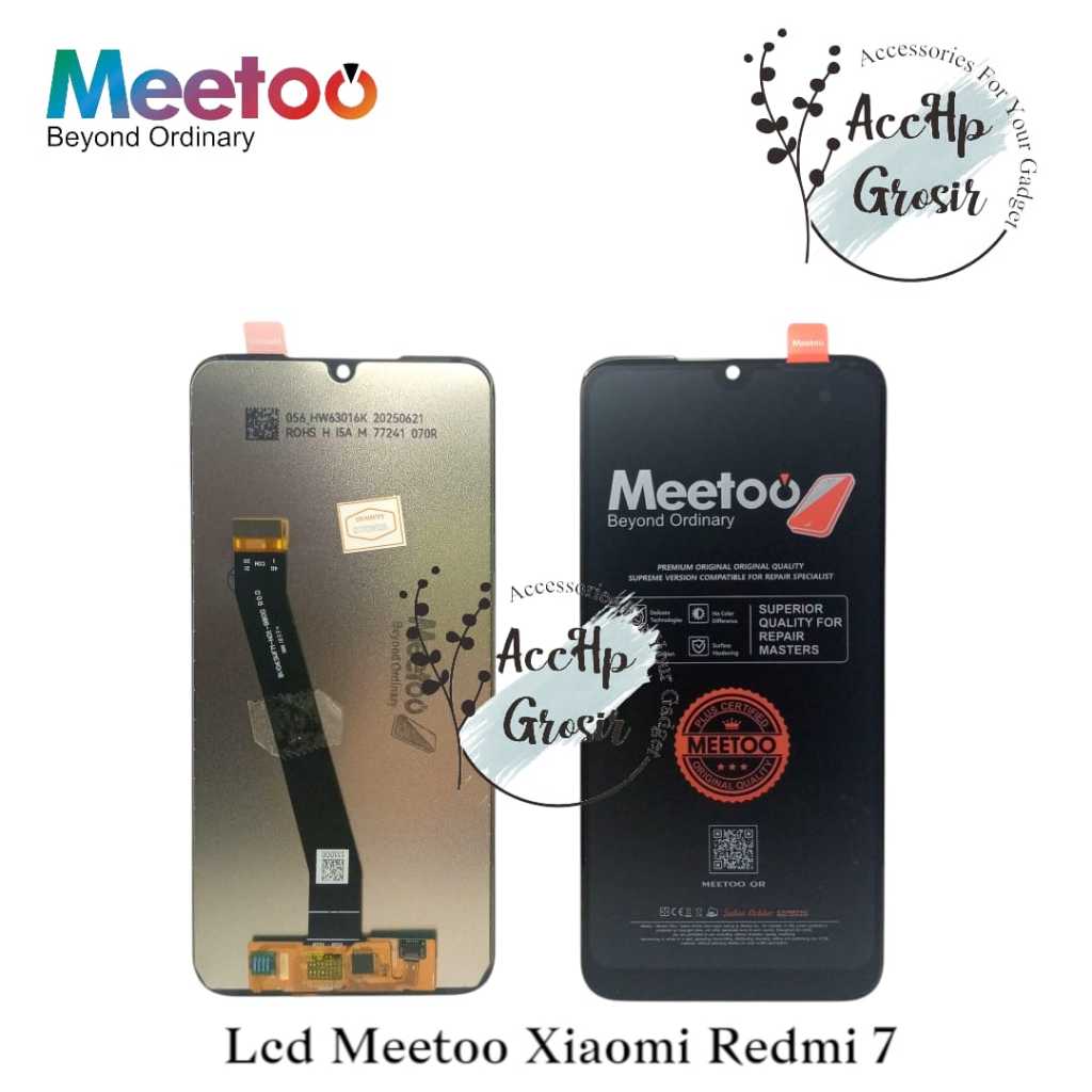 Lcd Touchscreen Meetoo Redmi  7 Lcd Redmi 7 Meetoo Black Original