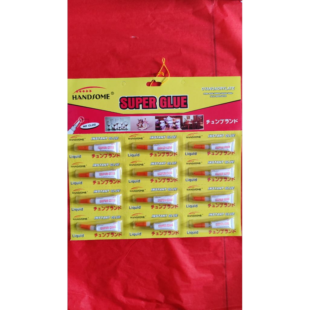 

SUPER GLUE HANDSOME PER LEMBAR