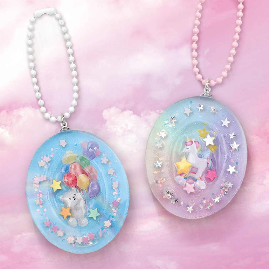 Paket DIY resin kit dreamy unicorn shaker charm