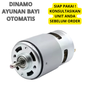Motor DC 775 12v High Torsi Speed Dinamo Mesin Power Tools Fan Motor / Dinamo 12 Volt Dc Torsi Besar