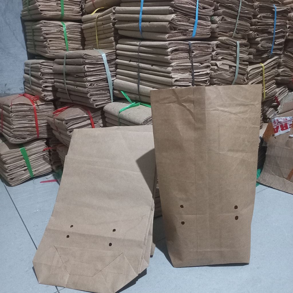 

Kantong Kertas Semen Klongsong Tempat wadah Burung 1pcs isi 100 Lembar