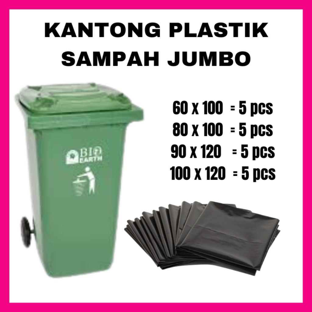Kantong Plastik Sampah Jumbo