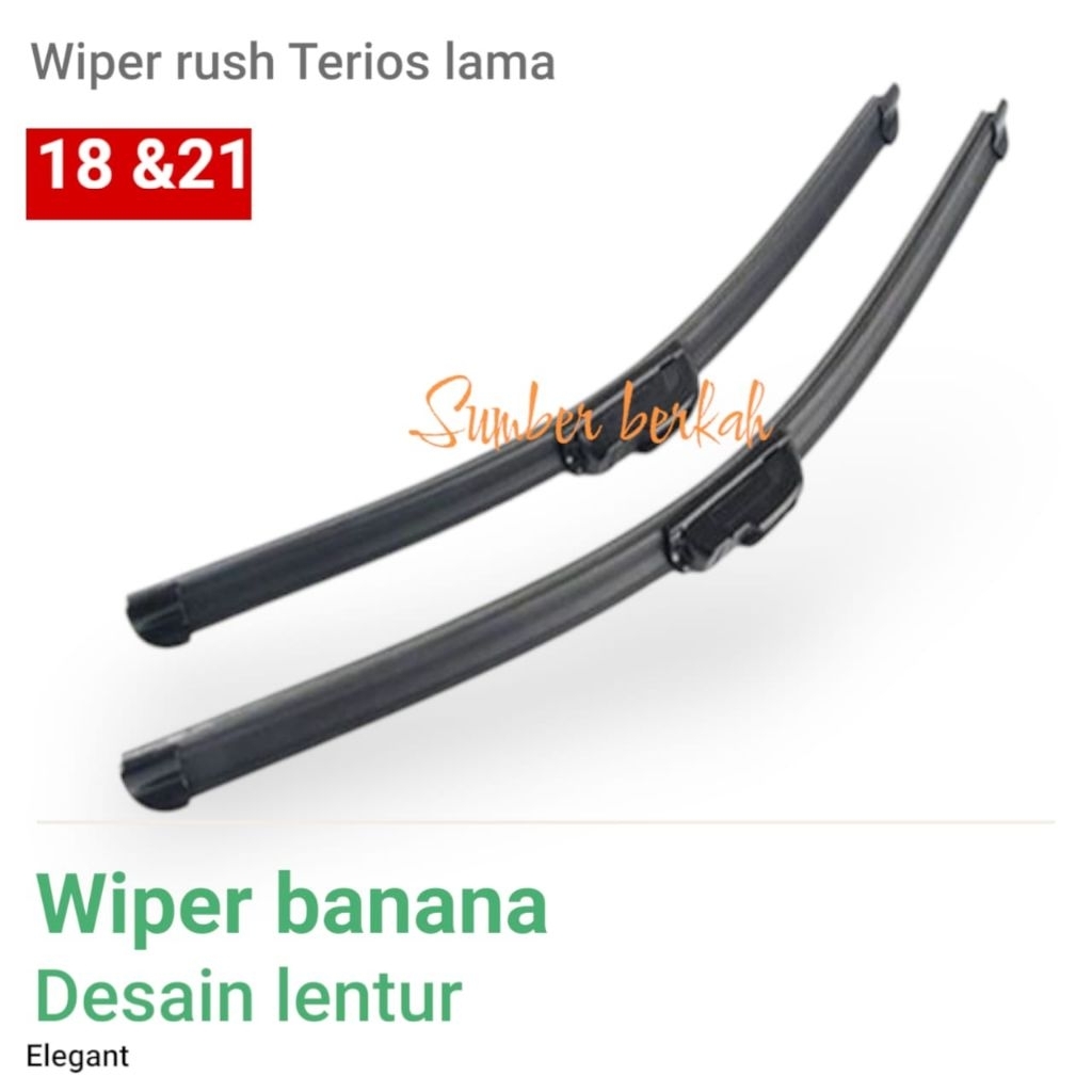 WIPER PINTU MOBIL RUSH TERIOS LAMA FRAMELES
