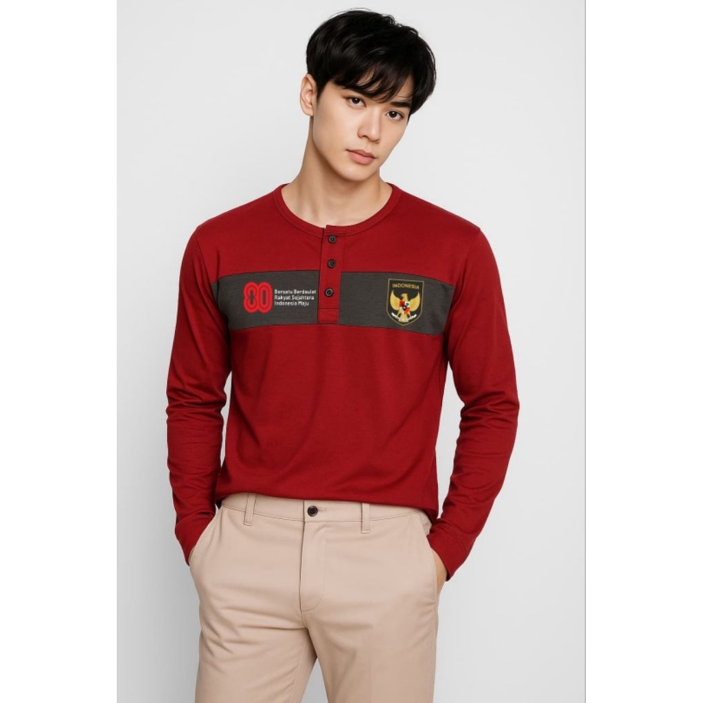 Kaos kombinasi 17 an