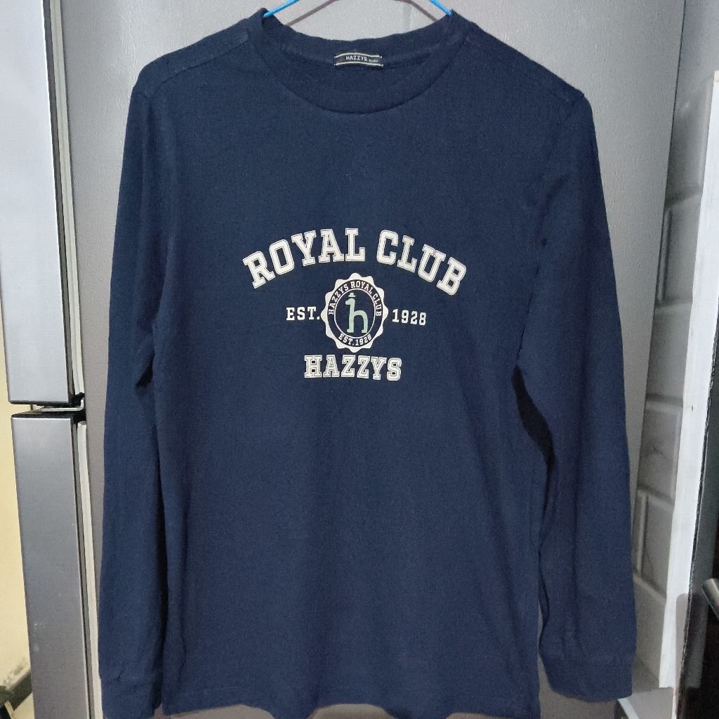 kaos lengan panjang pria Hazzys