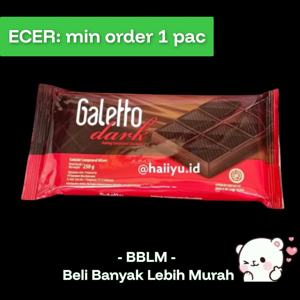 

Coklat Batang Galetto 250gr galleto compound