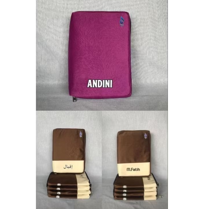 

Set Sampul Qur'an dan hadist 4 pcs+nama, AN : Ariyani