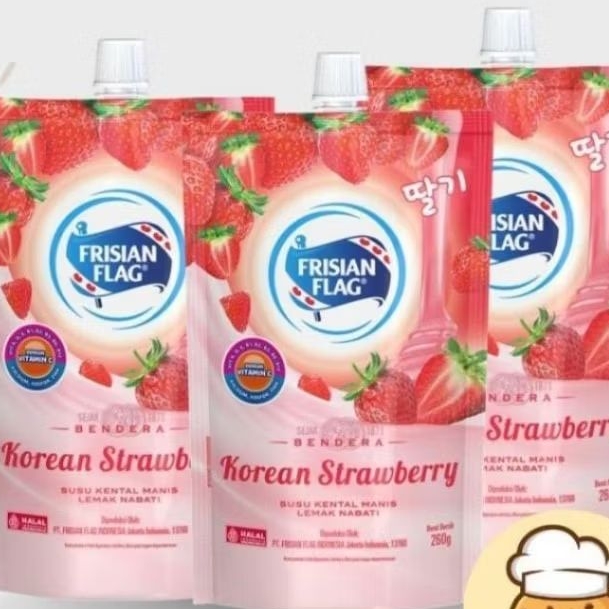 

Frisian flag strawbery pouch *✓ paket 12 pcs