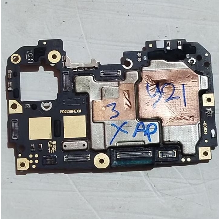 Mesin vivo y21a ram 4gb normal