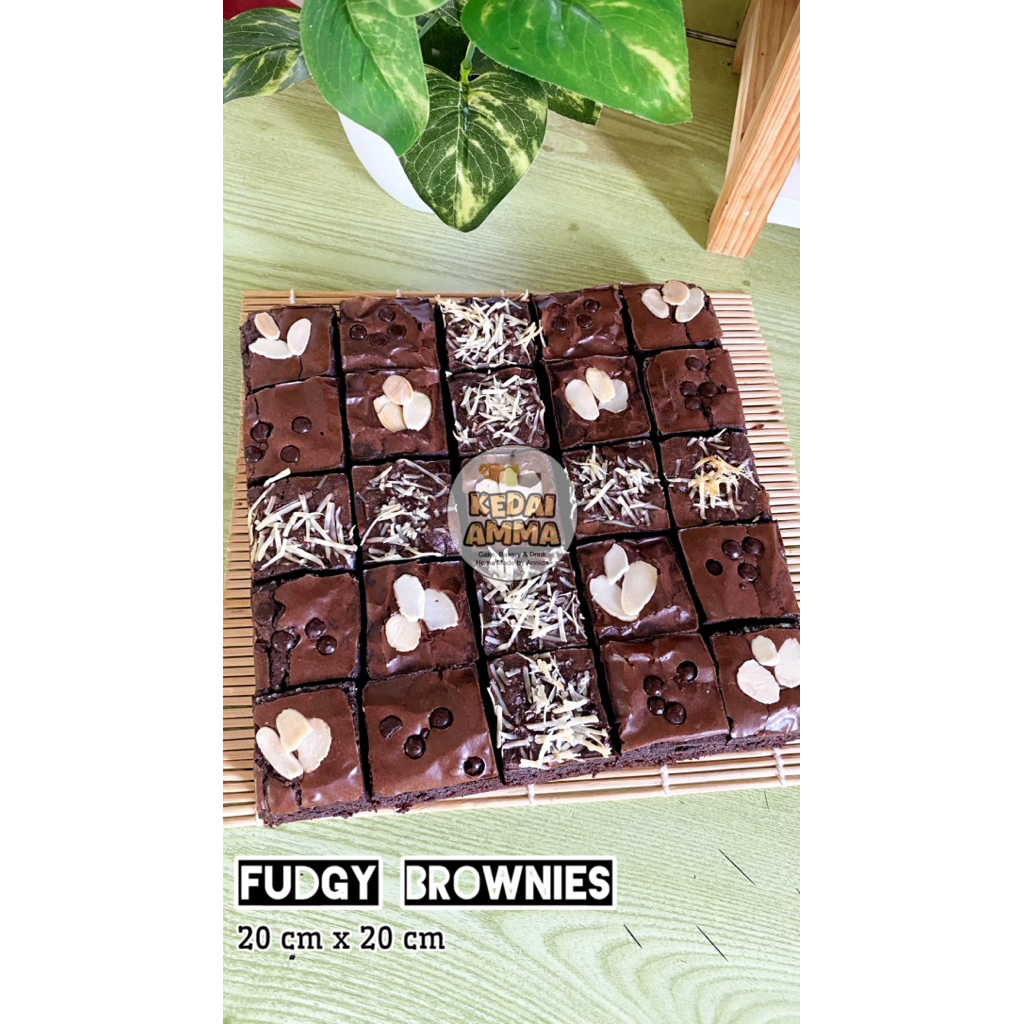 

FUDGY BROWNIES MIX 20 x 20 (Premium)