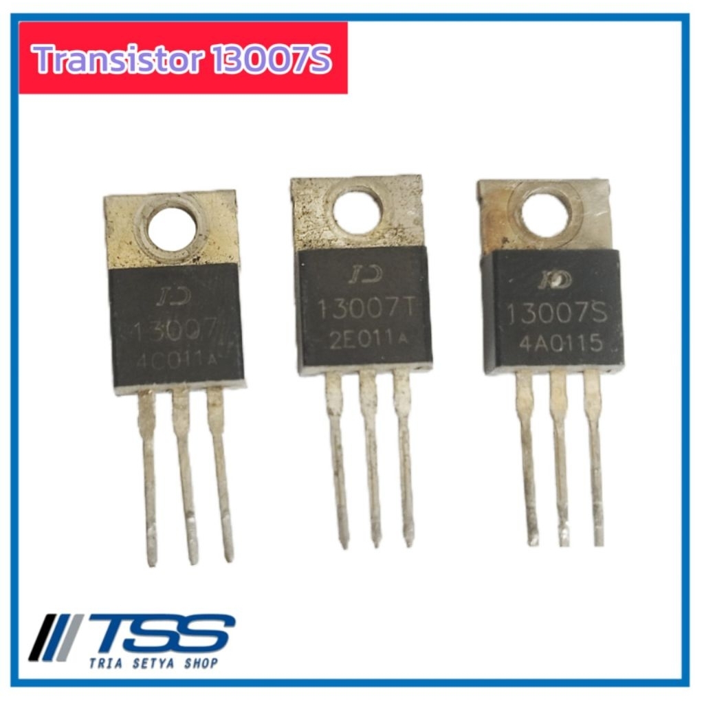 Transistor tr lampu cabutan 13007 D13007 MJE13007 J13007 jenis npn