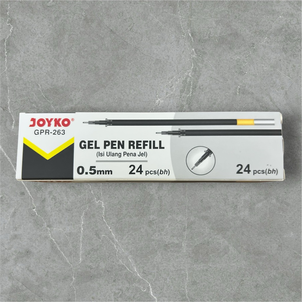 

Refill pulpen JOYKO GPR-263 1 box isi 24 buah