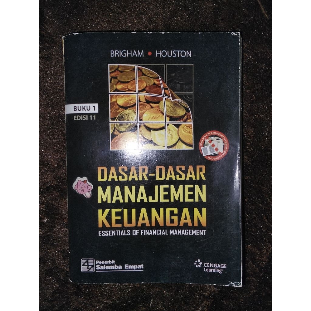 Buku bekas Dasar-dasar Manajemen Keuangan- Brigham Houston
