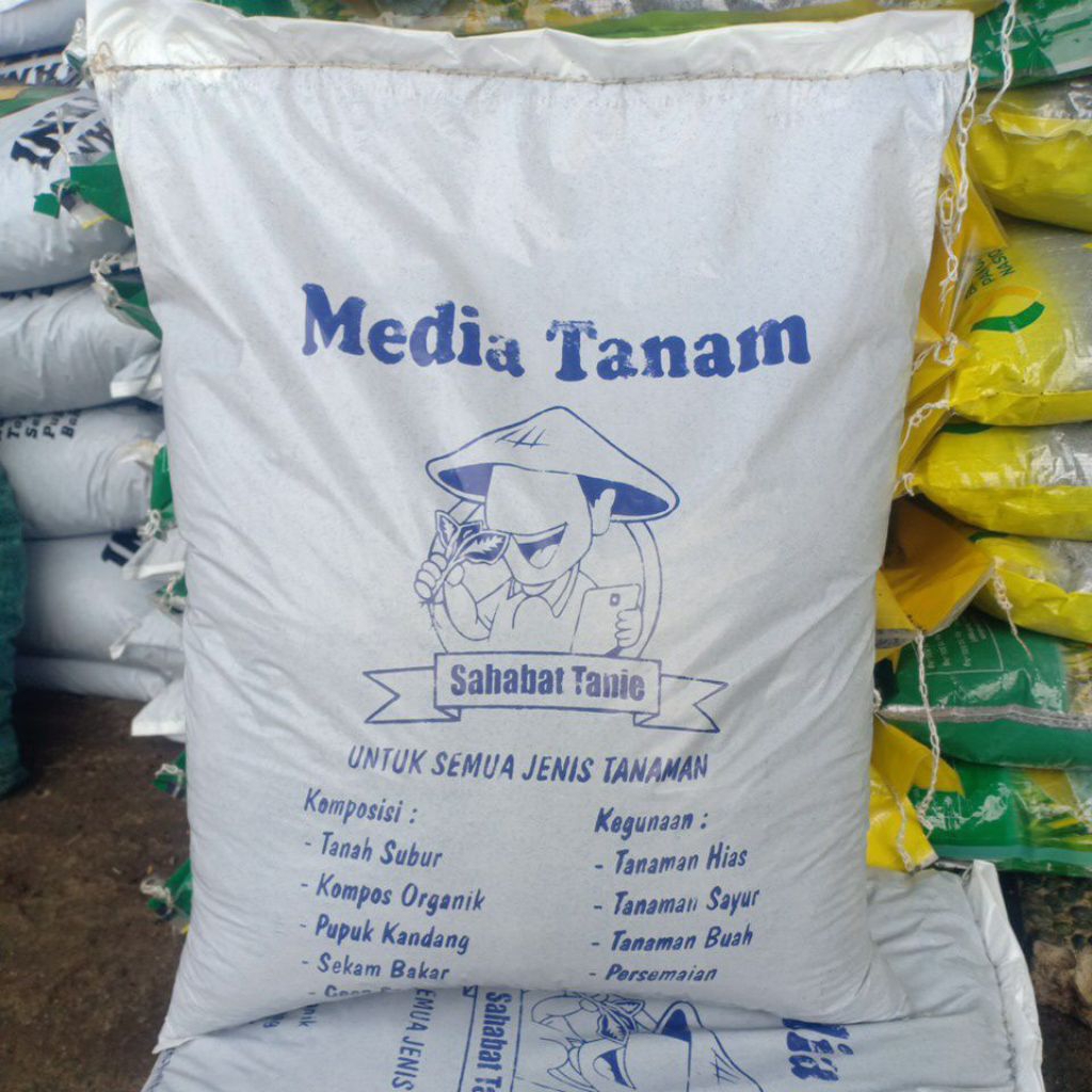 Pupuk Media Tanam Organik Sahabat Tanie - Media tanam organik - pupuk media tanam - metan organik