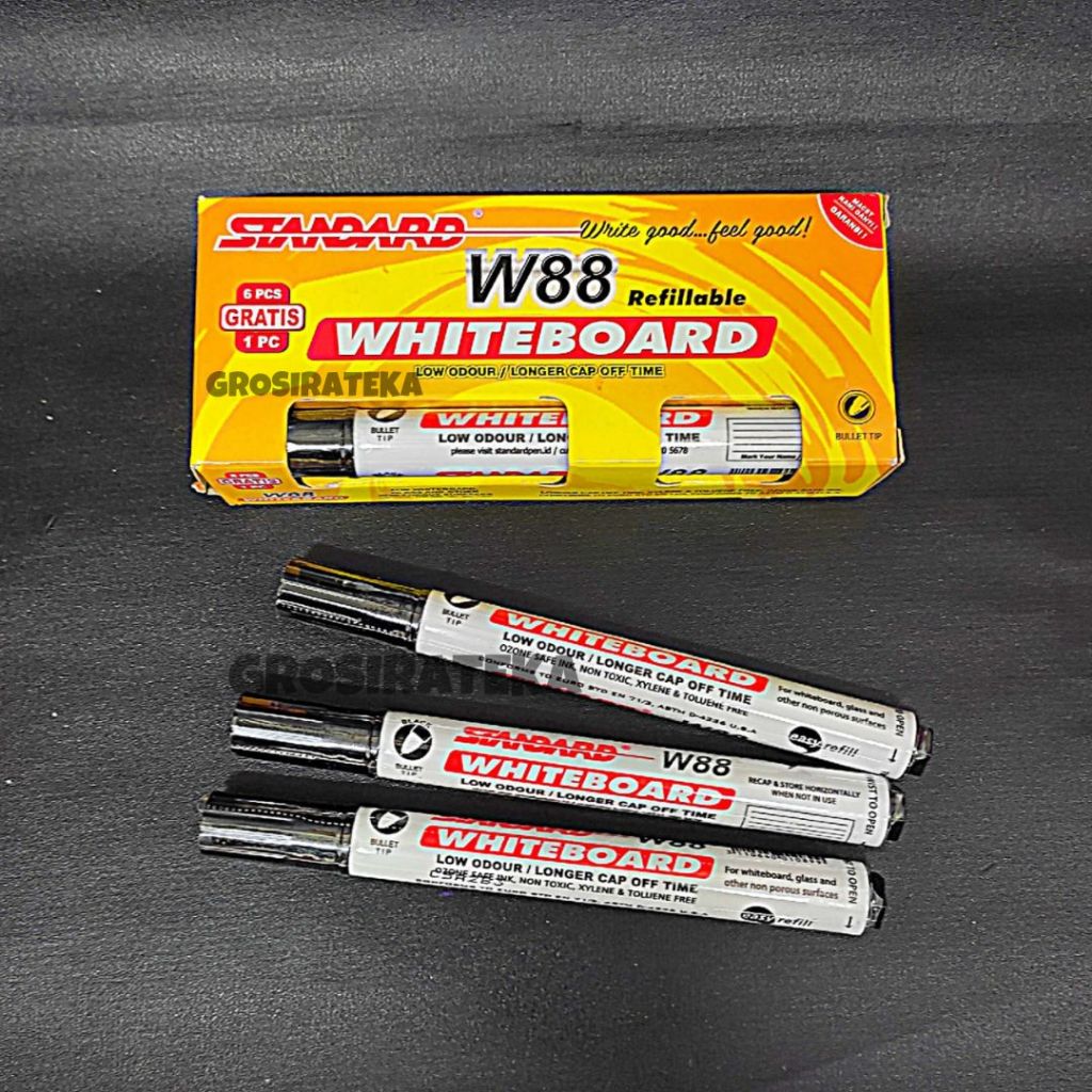 

SPIDOL BESAR, SPIDOL WHITEBOARD W 88 STANDARD 12 PCS