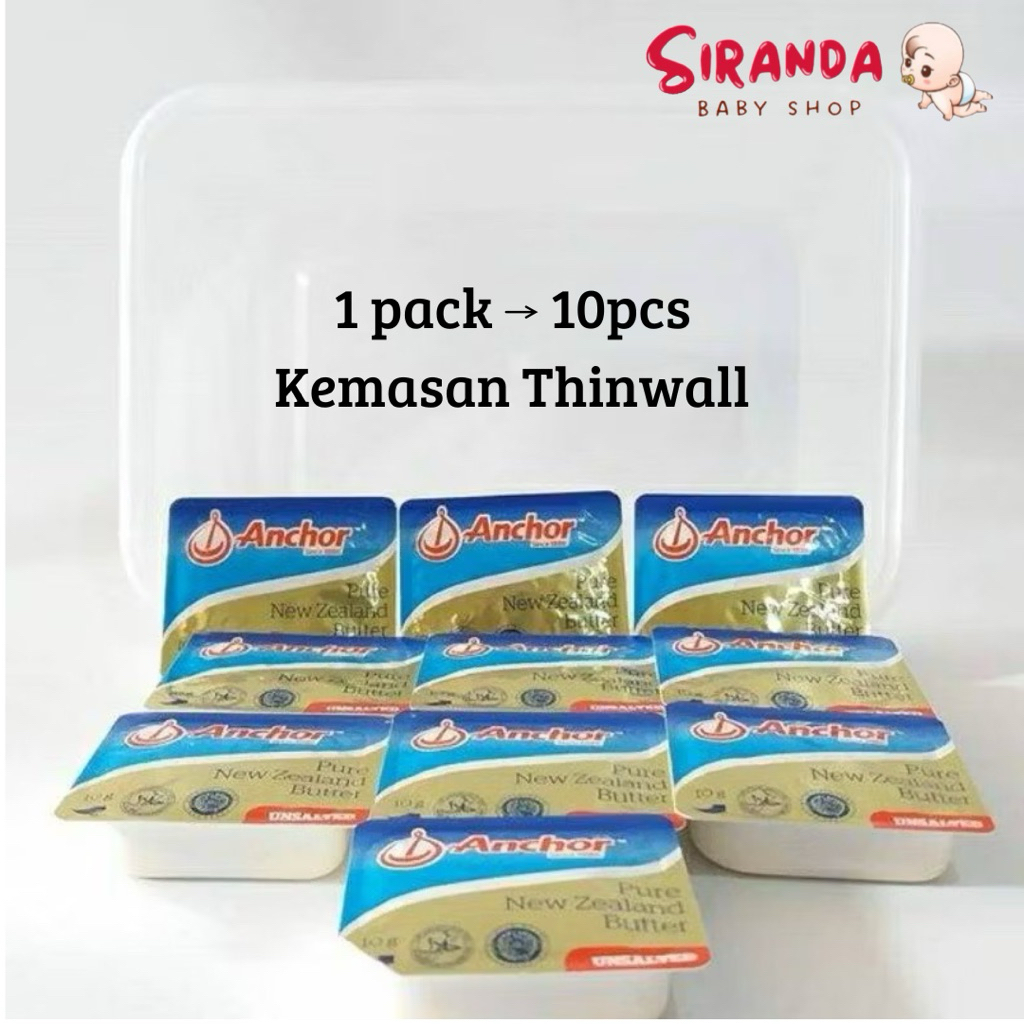 

ANCHOR Unsalted Butter / Lemak MPASI 7gr x 10pcs