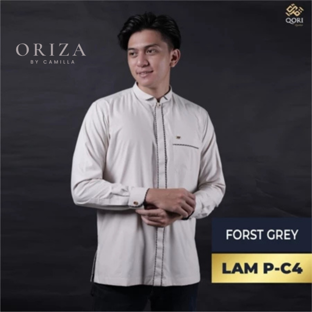 Qori Apparel/Baju Koko Pria Panjang Salamah Bin Al Akwa/LAM-2/ORI