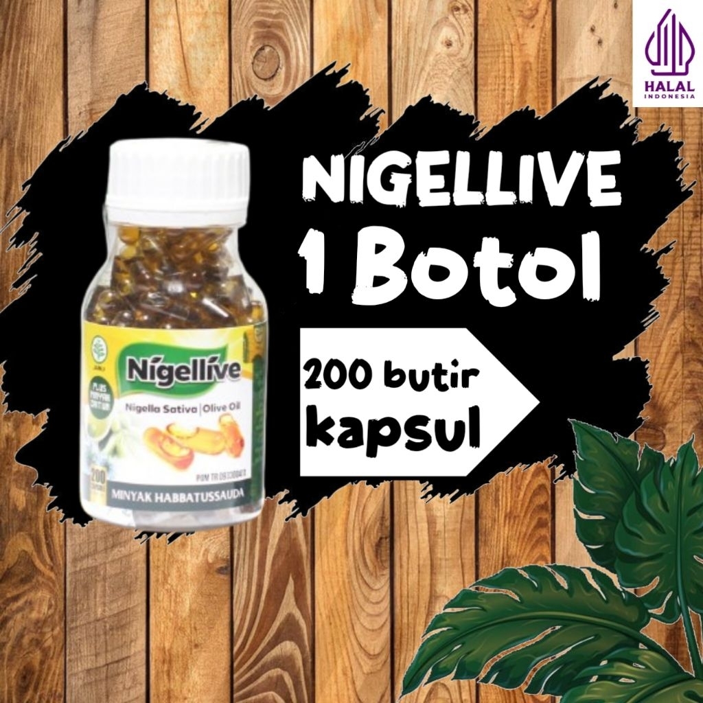 Nigellive minyak habbatussauda