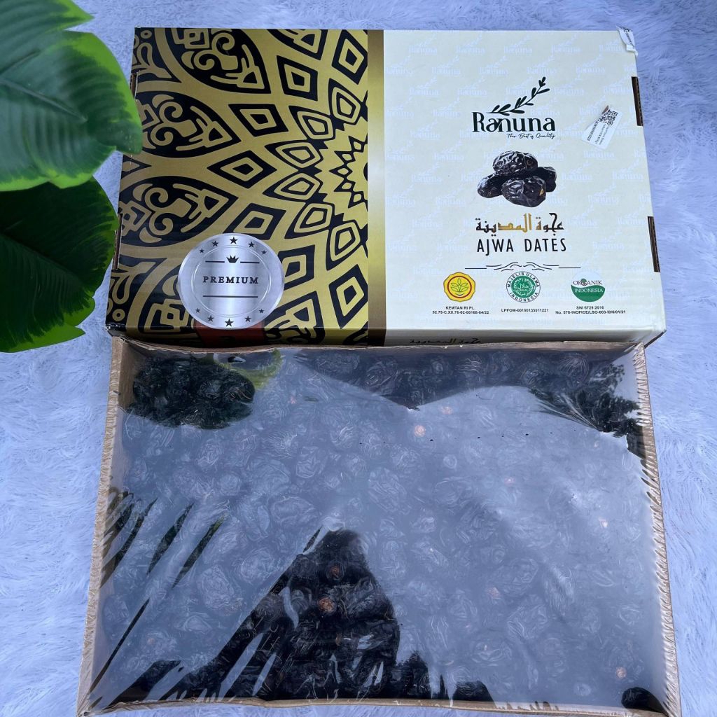 

Kurma Ajwa Naeem Alalia Dates 5kg | Ajwa Ranuna 3kg | Urwahstore : Grosir Kurma di Medan
