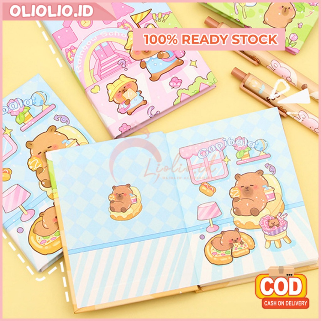 

Notebook Mini Buku Catatan Model Karakter Kartun Warna Buku Tulis Lucu Diary Book