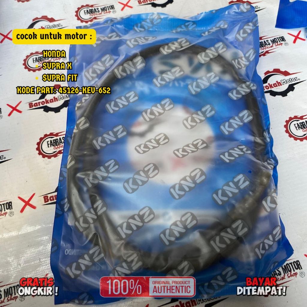 HOSE COMP BRAKE SELANG REM CAKRAM PANJANG 97,5 CM DEPAN HONDA SUPRA X SUPRA FIT (45126-KEV-652)
