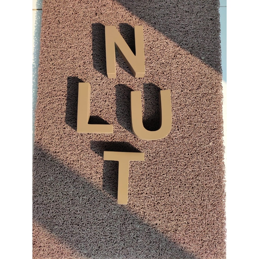 Costum Huruf Galvanis/ Nama perumahan/ Nama Toko/Nama yayasan