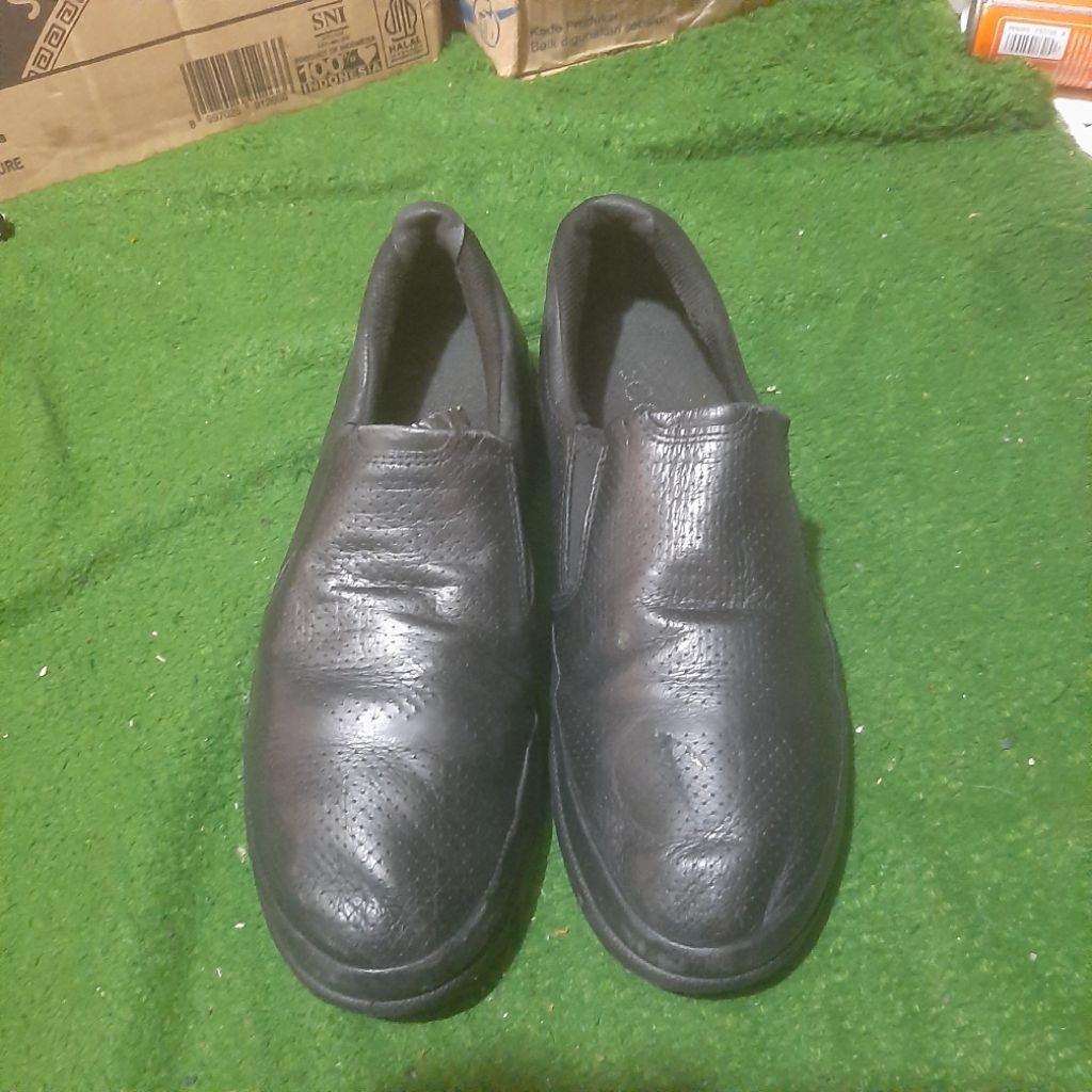 ECCO -SLIP ON CASUAL SEPATU LEATHER ECCO golf ORIGINALS