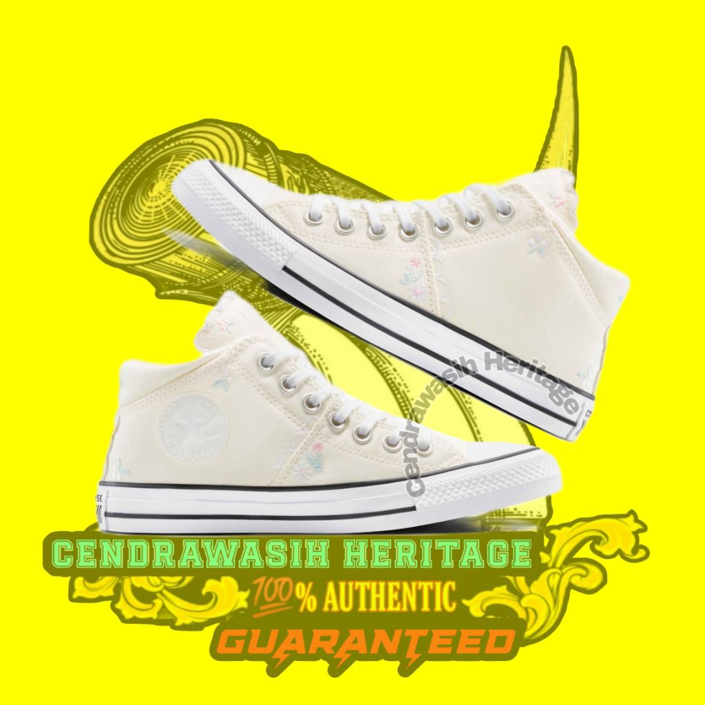 Converse Chuck Taylor All Star Madison Embroidered Flowers Sugar Berry Original