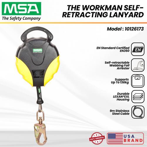

MSA 10126173 The Workman Self-Retracting lanyard 9m