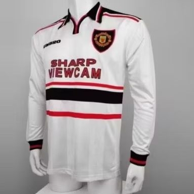 JERSEY BAJU BOLA GRADE ORI RETRO MU WAY LONG SLEEVE THN 1999