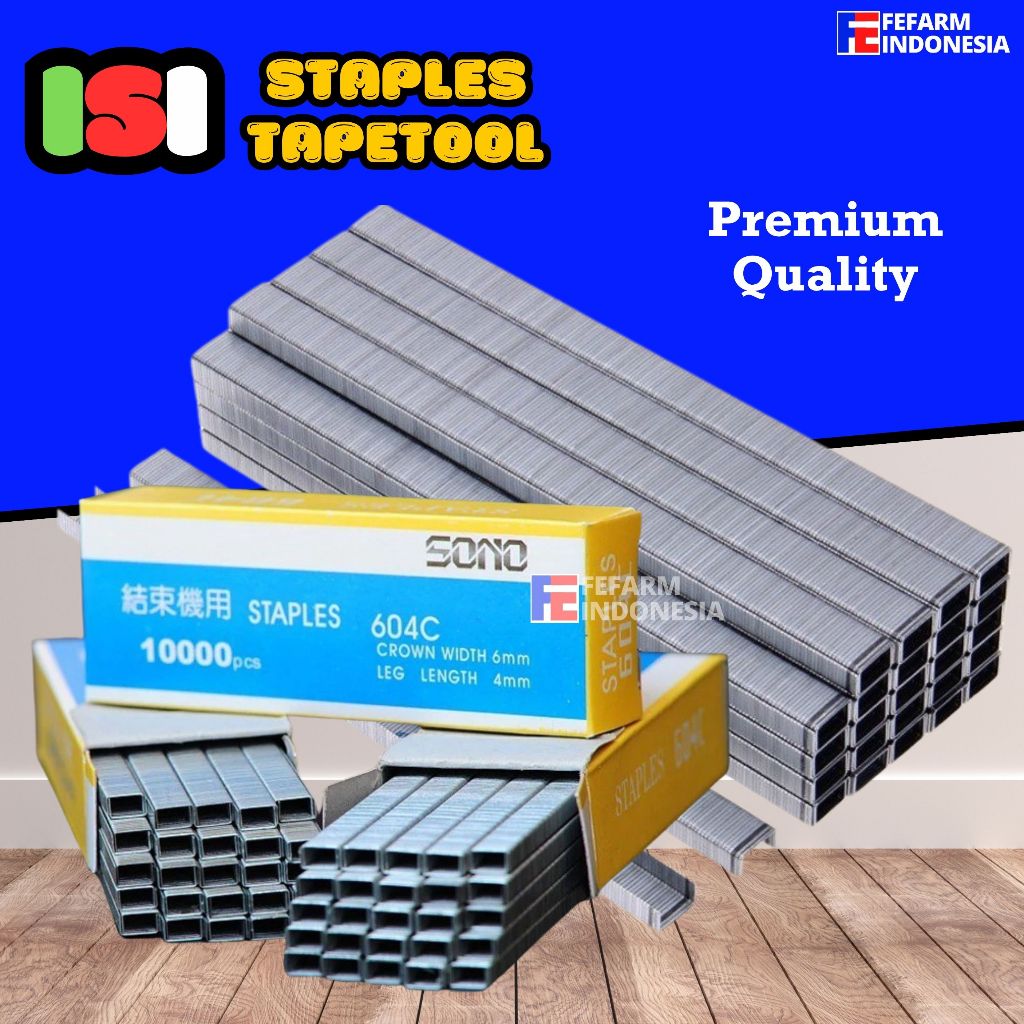 

Staples Tapetool Isi Ulang Atau Refil Staples FEFARM