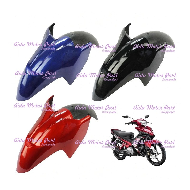 Spakbor Depan Yamaha Jupiter MX 135 New / Slebor MX New Hitam Merah Biru Putih