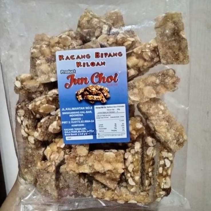 

Kacang Bipang Jun Choi / Teng Teng Kacang / Bipang Kacang / Tao Khong Singkawang / Enting Enting / Kue Jadul / Permen Jadul