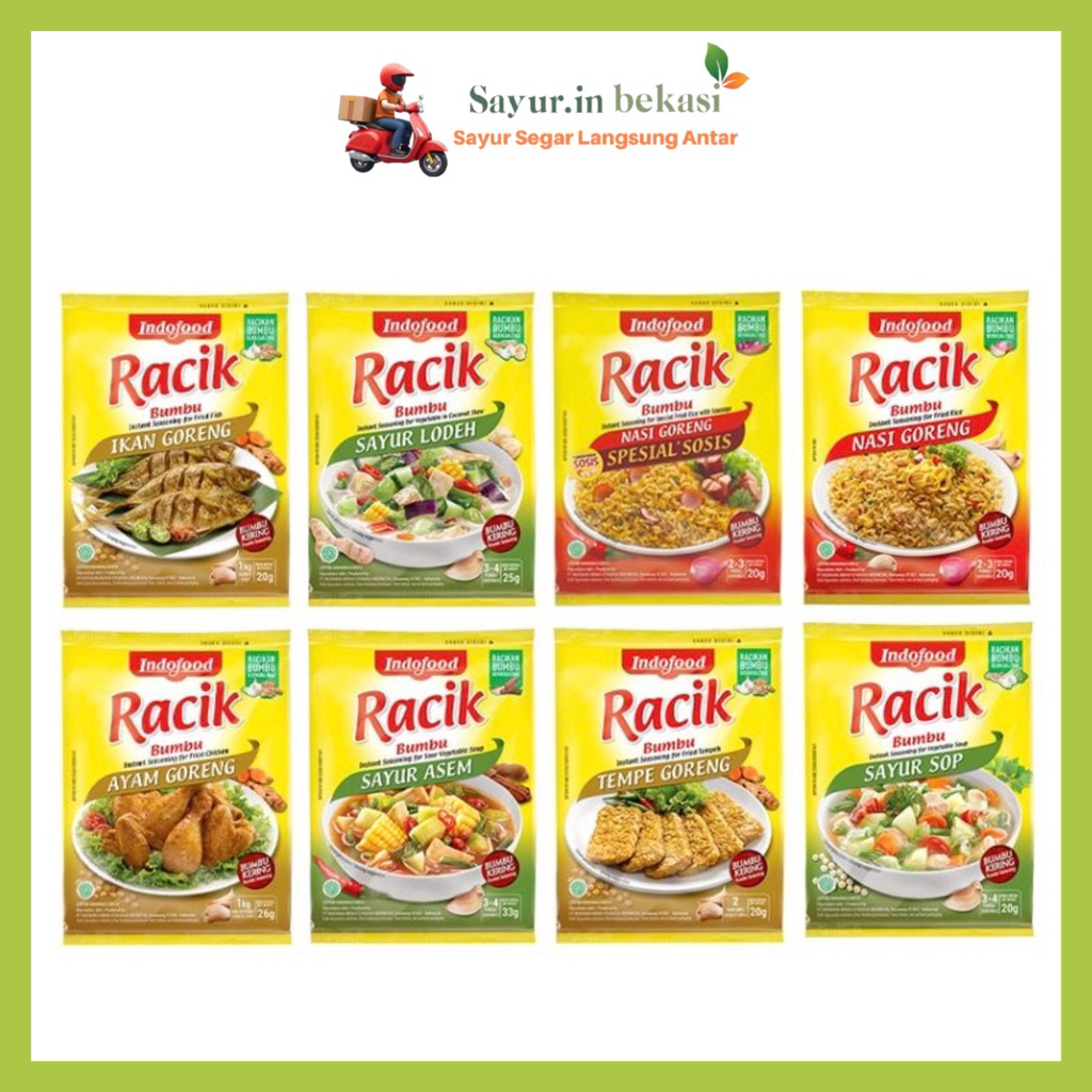 

KIRIM INSTAN Bumbu Instan Aneka Rasa Racik Serbaguna SAYURIN BEKASI