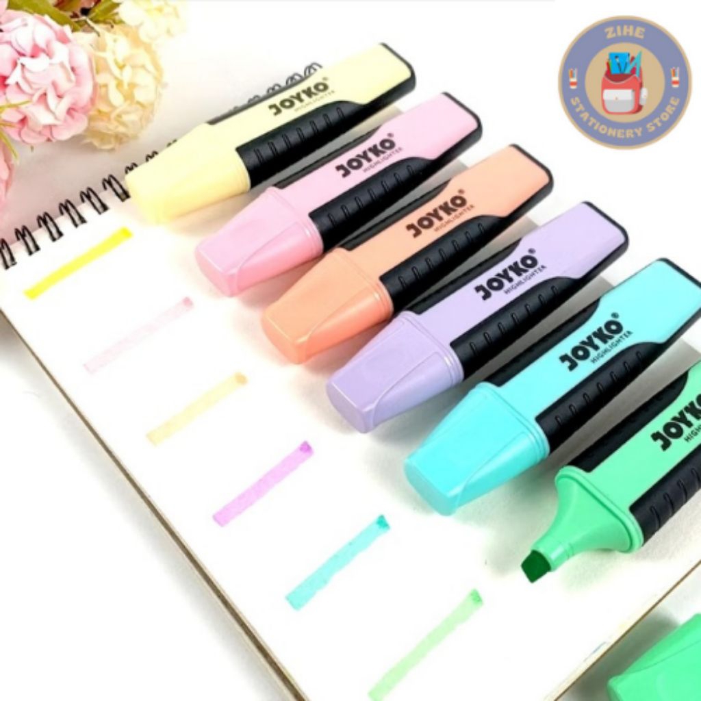 

Highlighter/ Stabilo Joyko Pastel HL-6/11
