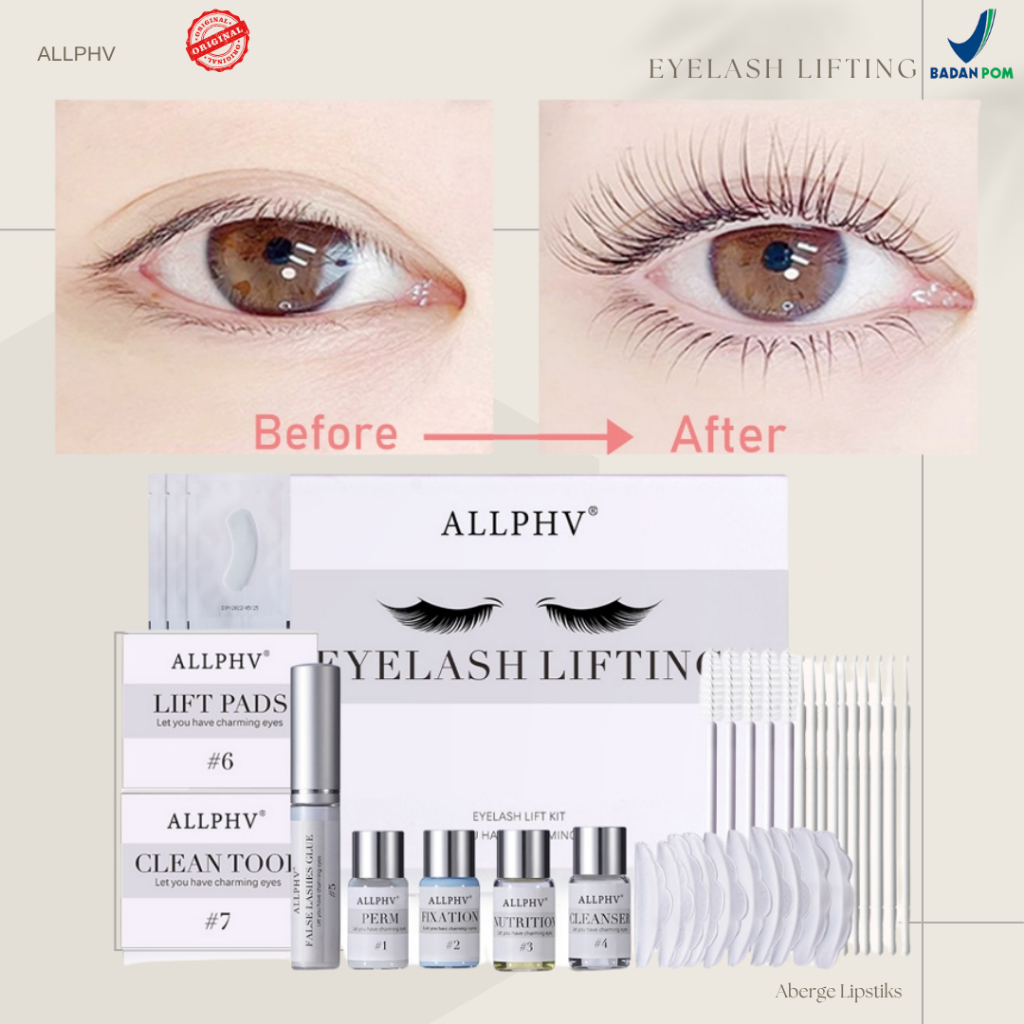 ALLPHV Eyelash Lifting Kit for Keriting Pelentik Bulu Mata Permanen