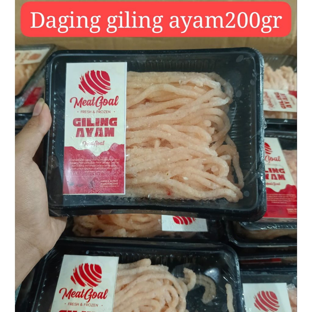 

Daging Giling Ayam Frozen 200gr