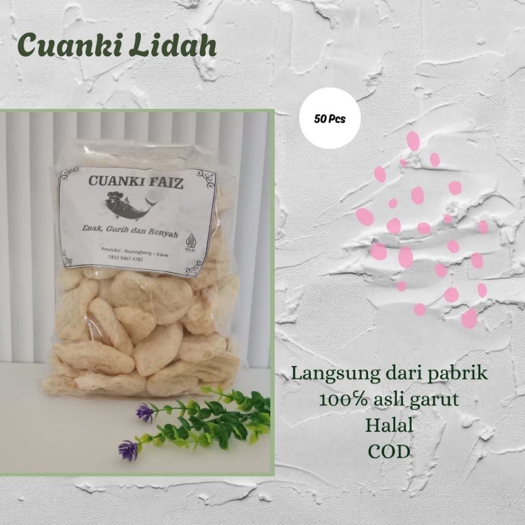 

Cuanki Lidah isi 50 pcs Khas garut