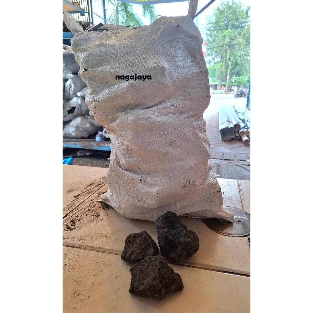 Batu lavarock batu lava rock batu lava aquarium aquascape 1 karung