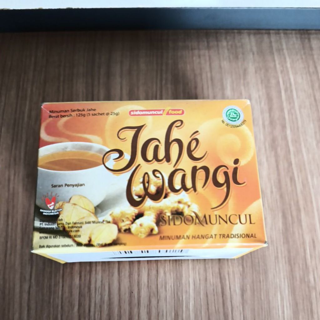 

Jahe wangi 5 sachet