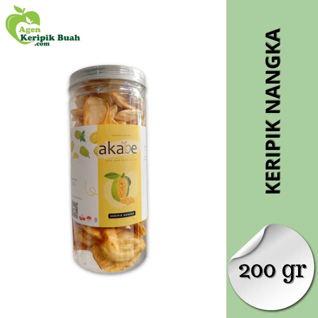 

Keripik Nangka Grade A 200gr, Keripik Nangka Premium, Keripik Nangka KW1 Kemasan Jar