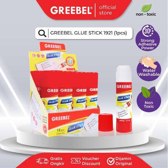 

GREEBEL GLUE STICK GS-1908 DAN GS-1921 | LEM BATANGAN 8G DAN 21G