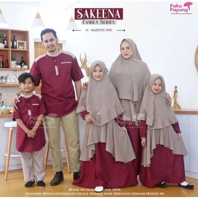 GAMIS WANITA SAKEENA GAMIS BY PAKU PAYUNG